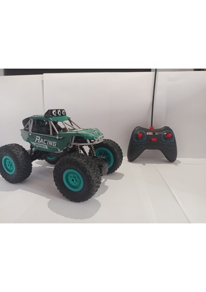 boratila toys 1/16 Uzaktan Kumandalı Off-Road Şarjlı 15KM Hızlı Yeşil Arazi Aracı