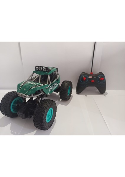 boratila toys 1/16 Uzaktan Kumandalı Off-Road Şarjlı 15KM Hızlı Yeşil Arazi Aracı