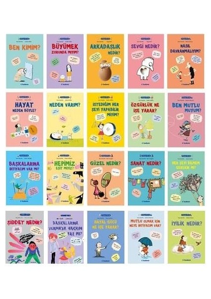 Filozof Çocuk Seti 20 Kitap