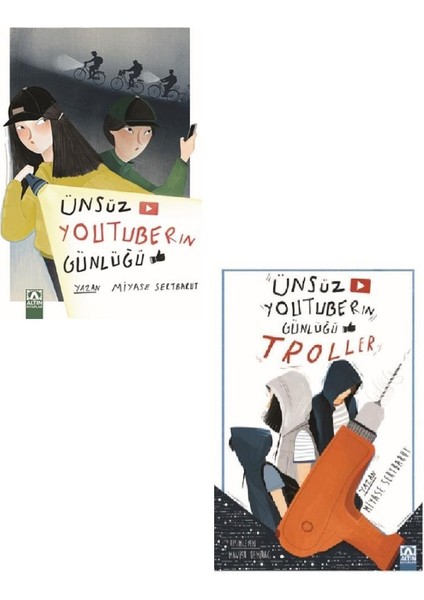 Ünsüz Youtuberın Günlüğü - Ünsüz Youtuberın Günlüğü:Troller - 2 Kitap - Miyase Sertbarut