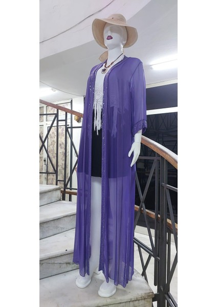 Italyan Boho Ipek Kap