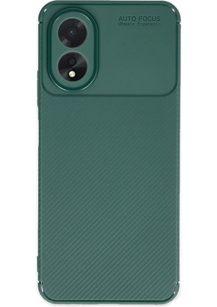 Oppo A38 Kılıf Focus Carbon Desen Silikon Kapak