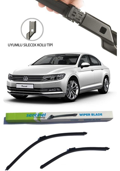 Vw Passat B8 Sentinel Araca Özel Silecek Takımı Sağ Ve Sol