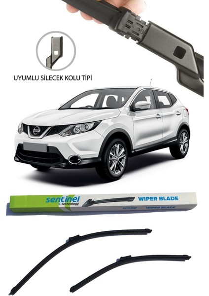 Nissan Qashqai Araca Özel Silecek Takımı Sağ Ve Sol