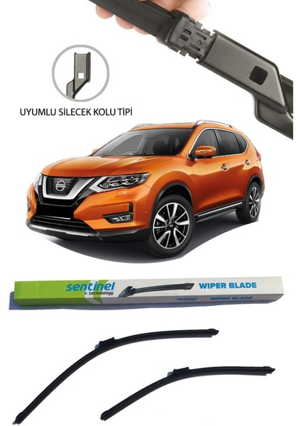 Nissan X-Trail Araca Özel Silecek Takımı Sağ Ve Sol