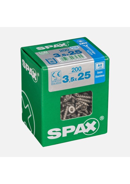 Havşa Vida A2 Paslanma 3.5 x 25