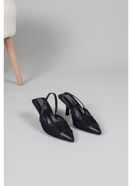 Livia File Alçak Topuklu Ayakkabı Siyah modelleri