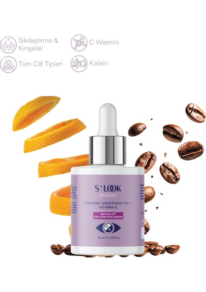 Morluk, Torbalanma Karşıtı Caffeine Göz Altı Serumu 30 ml