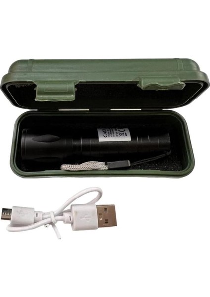 Şarj Edilebilir Ledli El Feneri CT-8024