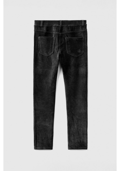 Kız Çocuk Kadife Jegging - Siyah fiyatları
