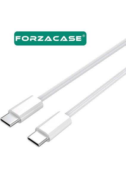 Type-C To Type-C 3A 60W Pd Hızlı Şarj ve Data Kablosu Örgülü 1 Metre - FC740