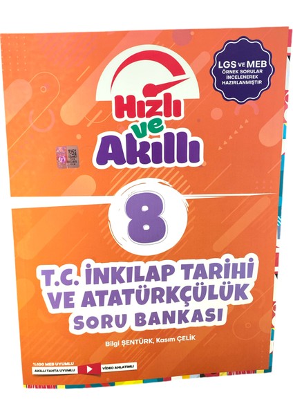 Tammat Yayınları LGS 8. Sınıf T.C. İnkılap Tarihi ve Atatürkçülük Hızlı ve Akıllı Soru Bankası