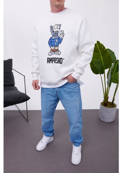 Amprsnd Beyaz Sweatshirt