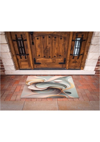 3D Baskı Özel Tasarım Geometrik Dış Mekan Paspas 2