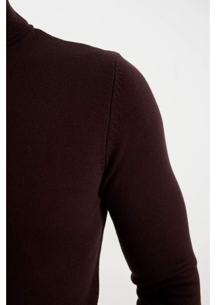 Erkek Pullover R1124AZ Bordeaux