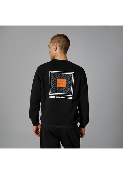 Erkek Siyah Sweatshirt EM232-BG