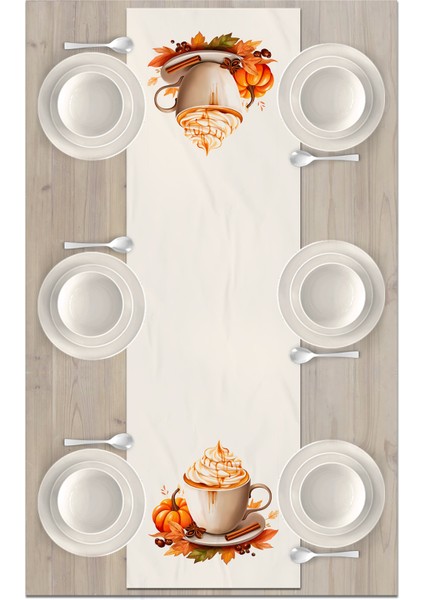 Sonbahar Serisi 140x40 cm Dijital Baskılı Runner fiyatları