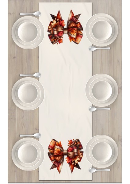 Sonbahar Serisi 140x40 cm Dijital Baskılı Runner fiyatları