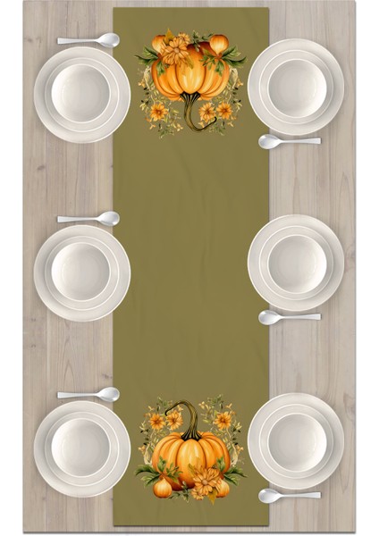 Sonbahar Serisi 140x40 cm Dijital Baskılı Runner fiyatları