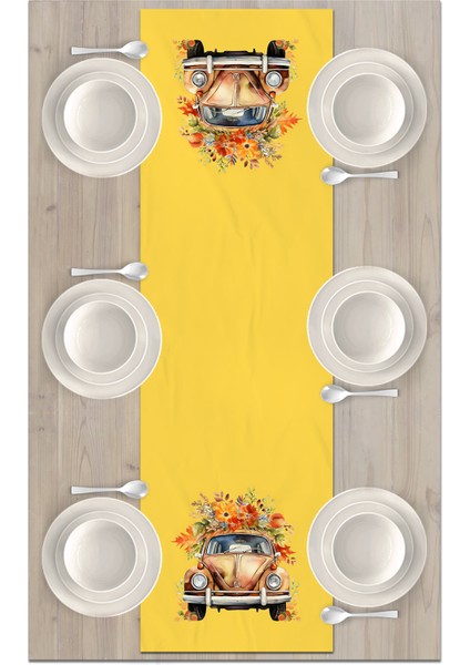 Sonbahar Serisi 140x40 cm Dijital Baskılı Runner fiyatları