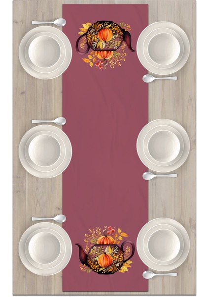 Sonbahar Serisi 140x40 cm Dijital Baskılı Runner fiyatları