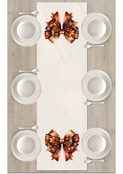 Sonbahar Serisi 140x40 cm Dijital Baskılı Runner fiyatları