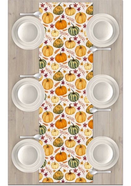 Sonbahar Serisi 140x40 cm Dijital Baskılı Runner fiyatları