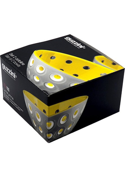 Le Murrine 2'li Kase Gri-Sarı