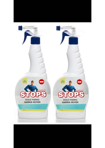 Leke Çıkarıcı 2 Adet (Lekelere Stop Stain Stop Remover Forte) 750 ml