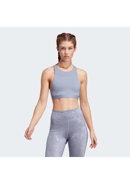 Adidas Running Training Women Sports Bras Kadın Çıkarılabilir Pedli Orta Destekli Spor Sütyen Bra HR9658