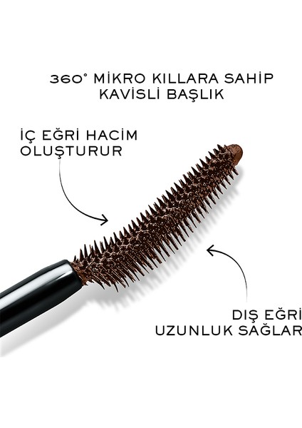 Lash Idôle Lifting Etkili Hacim Veren Maskara 02 Kahverengi 3614274306477