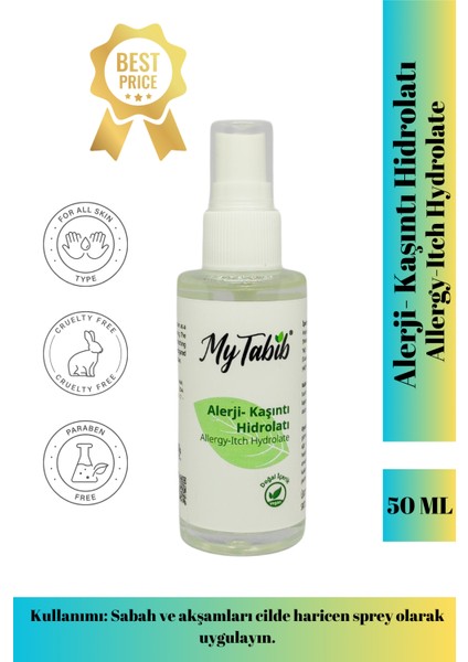 Alerjı- Kaşintı Hidrolatı 50 ml
