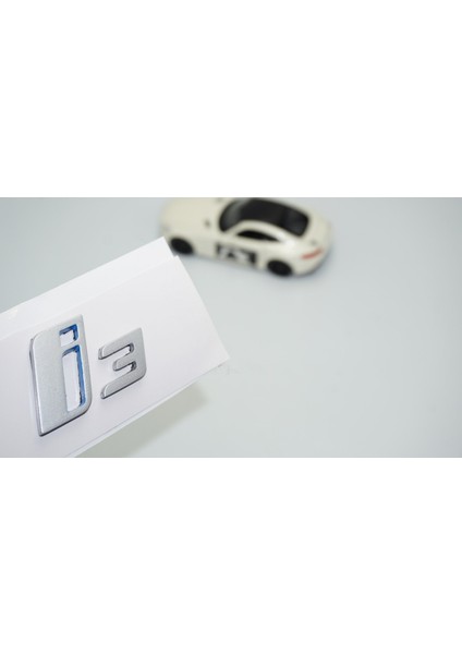 I3 Bagaj Gri Abs 3M 3D Yazı Logo Bmw Ile Uyumlu