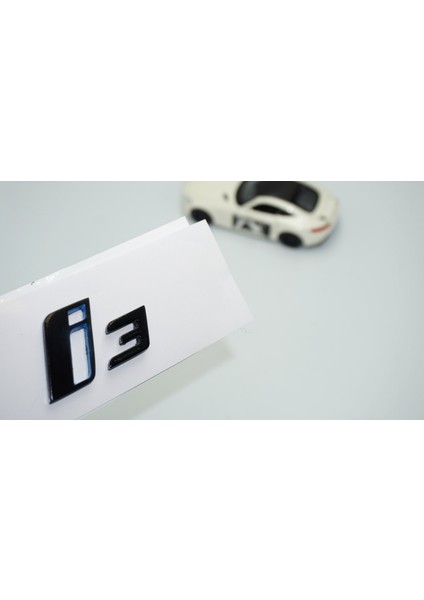 I3 Bagaj Siyah Abs 3M 3D Yazı Logo Bmw Ile Uyumlu