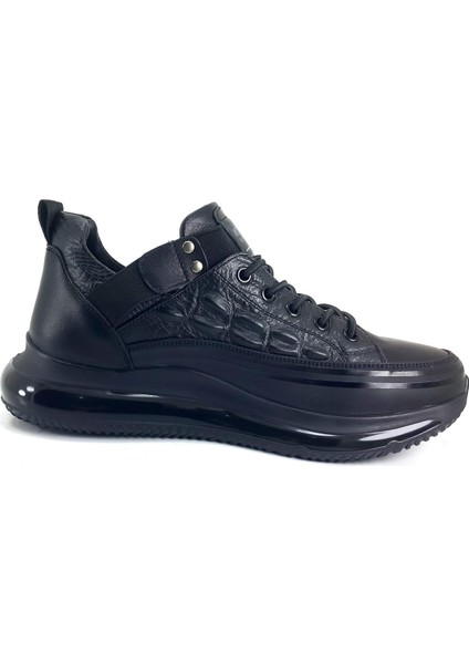 504 1 24KA Erkek Sneaker Günlük Ayakkabı Siyah