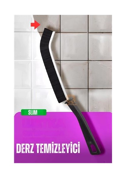 4 Adet Derz Fırçası Slim Çok Dar Bölge Fırçası 720798 Toptan Paket