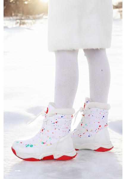 Bambu Bağcıklı Kız Çocuk Kar Botu fiyatları