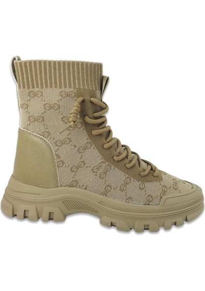 310 22 24KB Kadın Sneaker Günlük Bot Camel