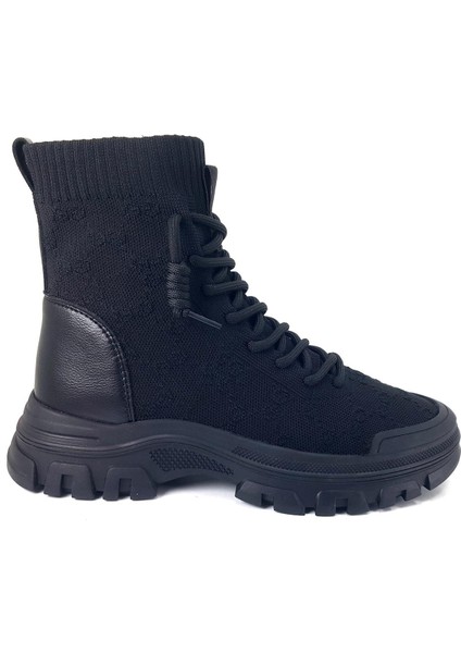 310 22 24KB Kadın Sneaker Günlük Bot Siyah