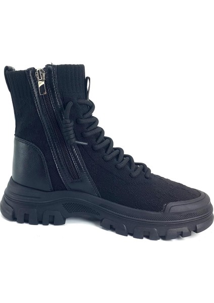 310 22 24KB Kadın Sneaker Günlük Bot Siyah