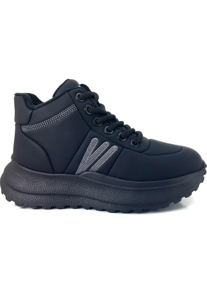317 4 24KB Kadın Sneaker Günlük Bot Siyah