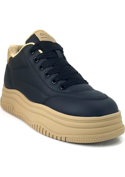 382 1 24KA Kadın Sneaker Günlük Ayakkabı Siyah
