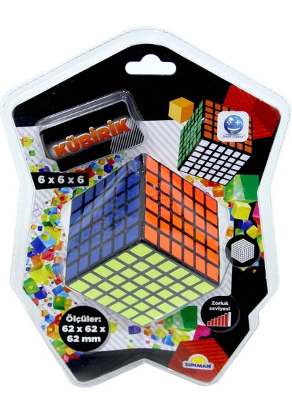 Kübirik Zeka Küpü 6X6X6
