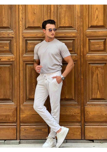 Ottoman Kumaş Yeni Sezon Vücuda Oturan Trend Tşört fırsatları