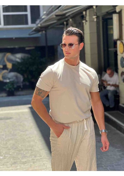 Ottoman Kumaş Yeni Sezon Vücuda Oturan Trend Tşört fiyatları