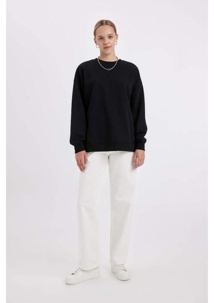 Kadın Sweat Y1346AZ/BK81 Black