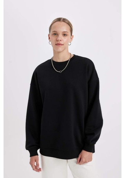 Kadın Sweat Y1346AZ/BK81 Black