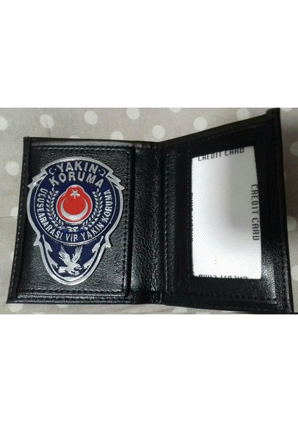 Vip Koruma Rozetli Cüzdanı,+1rozet Al-Sıvıle Satılmaz-Sadece Yakın Koruma Personelı Satın Alabılır.