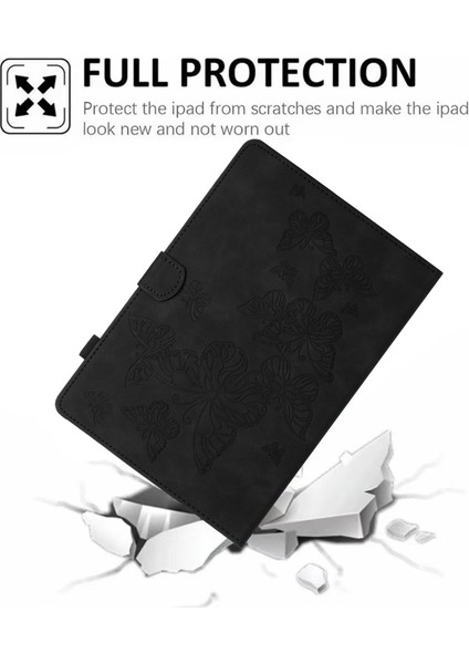 Samsung Galaxy Tab A7 10.4 (2020 2022) T500 T505 Kart Yuvalı Baskılı Deri Standı Tablet Kılıfı (Yurt Dışından) fırsatları