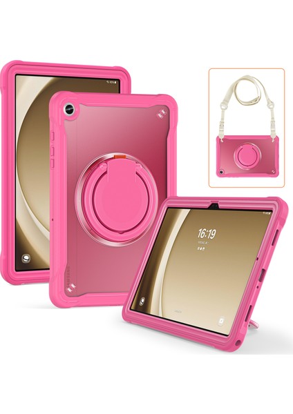 Samsung Galaxy Tab A9 SM X210 X216 X218 Drop Proof Pc Tpu Omuz Askılı Tablet Kılıfı (Yurt Dışından)